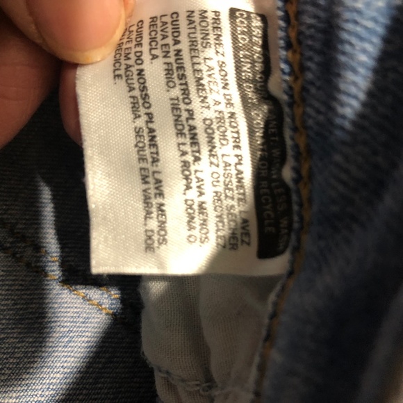 Ladies Levi’s High Rise Skinny Jeans w/pinstripe sz33 - Picture 5 of 6